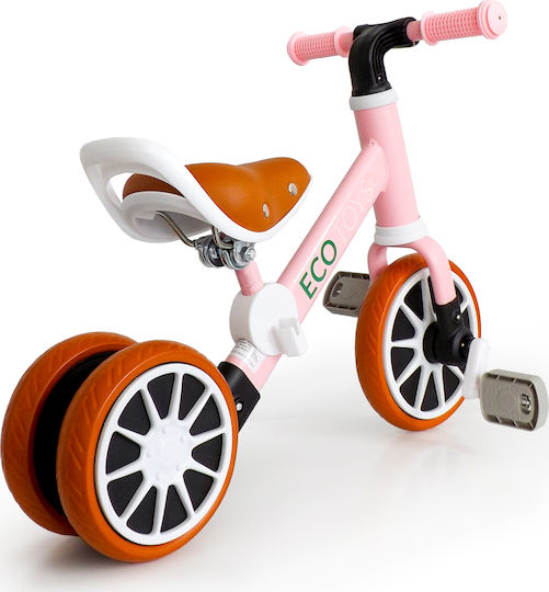 Ecotoys Kids Balance Bike Balance Bike 2 In 1 LC-V1307 Pink