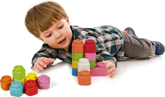 Baby Clementoni Конструктори Clemmy Bricks Bag за 6+ Месеца 48 Бройки