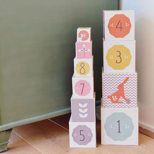 Fresk Stapelspielzeug Stacking Block Set für 12++ Monate