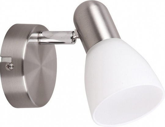 Rabalux Soma Einzel Spot mit Fassung E14 in Silber Farbe