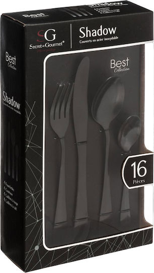 Secret de Gourmet Shadow Σετ Μαχαιροπίρουνα 16τμχ