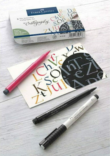Faber-Castell Pitt Artist Маркери 2.5мм Многоцветен 8бр