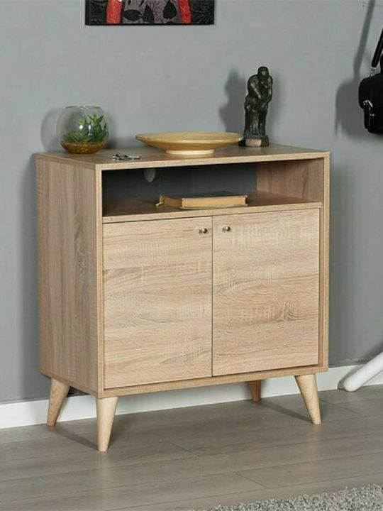 London Wooden Shoe Organizer Beige 72x40x79cm