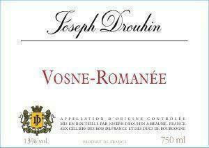 Joseph Drouhin Κρασί Vosne Romanee Pinot Noir Ερυθρό Ξηρό 750ml