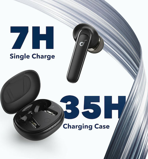 Soundcore by Anker Life P3 In ear Bluetooth хендсфри Слушалки с Кутийка за Зареждане Черен