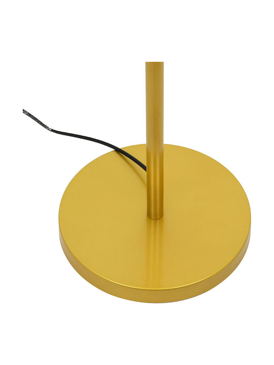 GloboStar Ashley Floor Lamp H148xW40cm. with Socket for Bulb E27 Gold