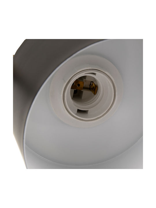 GloboStar Schreibtischlampe für Fassung E27 in Schwarz Farbe