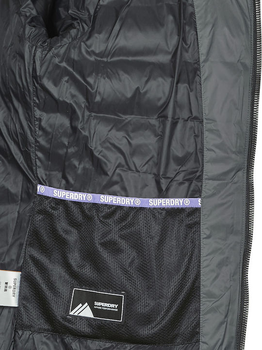 Fuji Scurtă Jachetă de femei Puffer Gri