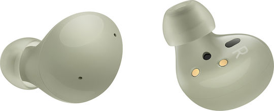Samsung Galaxy Buds2 Bluetooth Handsfree Earphones with Sweat Resistance and Charging Case Olive