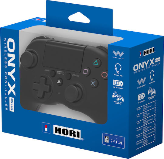Hori Onyx Plus Ασύρματο Gamepad για PS4 Μαύρο