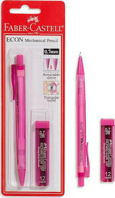 Faber-Castell Econ Mechanical Pencil Plastic 2pcs Pink