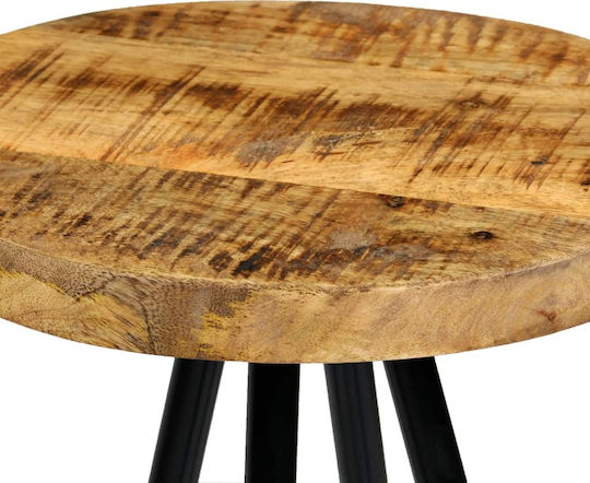 Hocker Bar Hölzernes Mango 4Stück 30x30x76cm