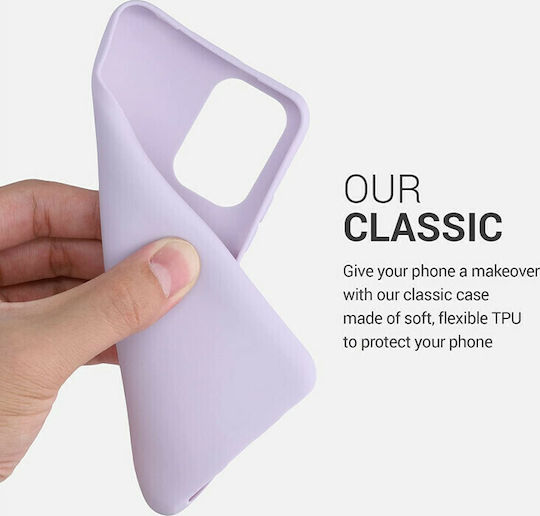 KWmobile Back Cover Σιλικόνης Lavender (Redmi Note 10 / 10s / Poco M5s)