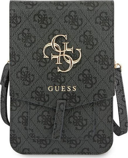 Guess 4G Big Logo Pouch Up To 7" Gray GUWBG4GFGR