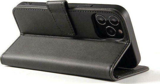 Hurtel Magnet Wallet Δερματίνης Μαύρο (Realme X50)