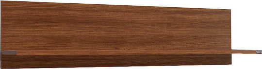 Shelf Wall RAF 11 Walnut 120x25x20cm