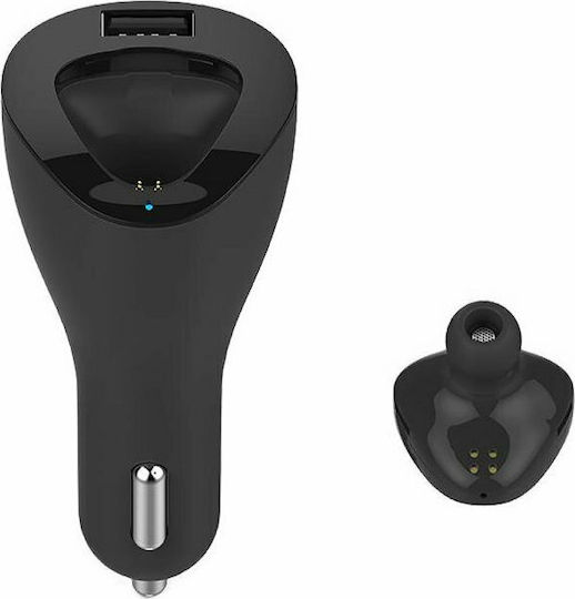 Kruger & Matz Traveler K1 In-ear Bluetooth Handsfree Earphones Black