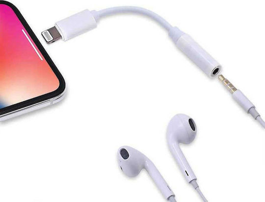 Well Convertor Lightning Masculin În 3.5mm Feminin Alb 1 Bucată 16861