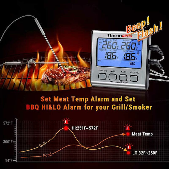 Thermo Pro Electronical Cooking Thermometer with Probe -10°C / +300°C