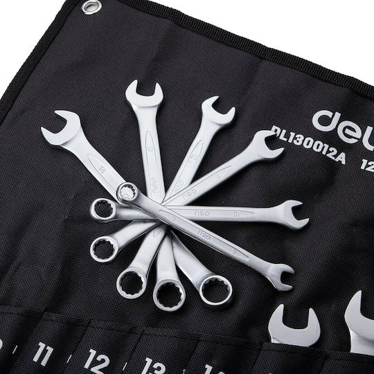 Deli Set 12 German Wrenches E