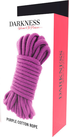 Darkness Kinbaku Cotton Rope Bondage Rope in Purple Color