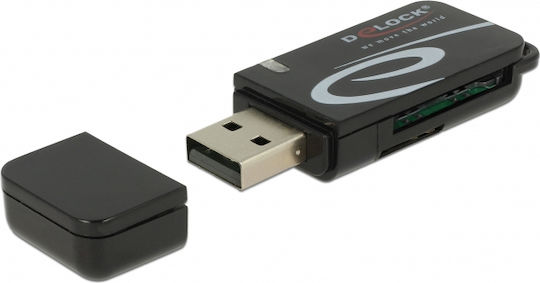 DeLock Card Reader USB 2.0 for /S/D/ /m/i/c/r/o/S/D/ / / / /