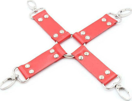 IntoYou BDSM Line Bondage Set 10 Pieces BDSM Kit σε Κόκκινο Χρώμα 10τμχ