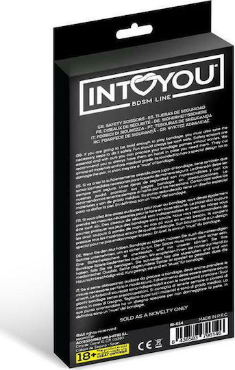 IntoYou BDSM Line Scissy Safety Scissors Accesoriu BDSM în Culoare Negru