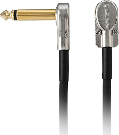 Boss Slimline Cable 6.3mm male - 6.3mm male 0.2m (BPC-8)