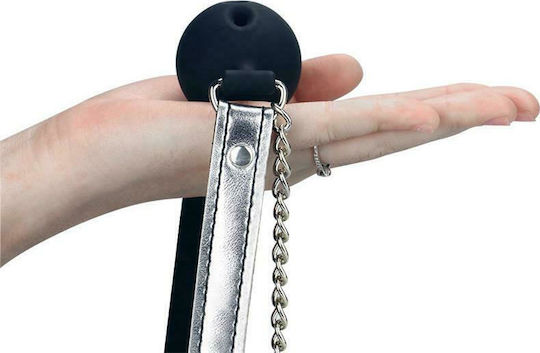 Lovetoy Ball Gag with Nipple Clamp BDSM Kit σε Ασημί Χρώμα