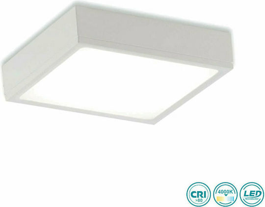 Fan Europe Panou LED În Aer Liber 22W 16.7x16.7cm Fan Europe Panou LED În Aer Liber 22W 16.7x16.7cm