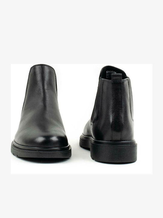 Spherica Leather Black Chelsea Boots Anatomical