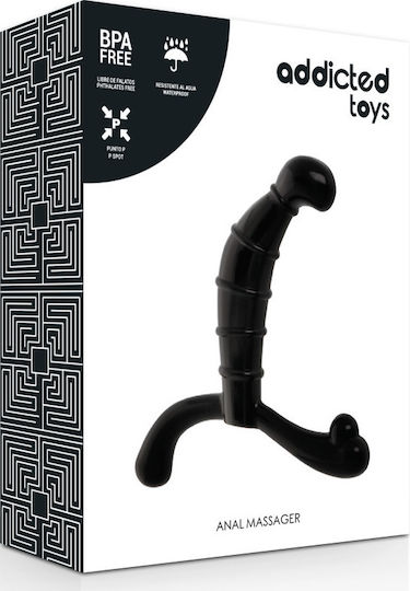 Addicted Toys Addicted Toys Prostate Anal Pleasure Πρωκτική Σφήνα Black 11.3cm
