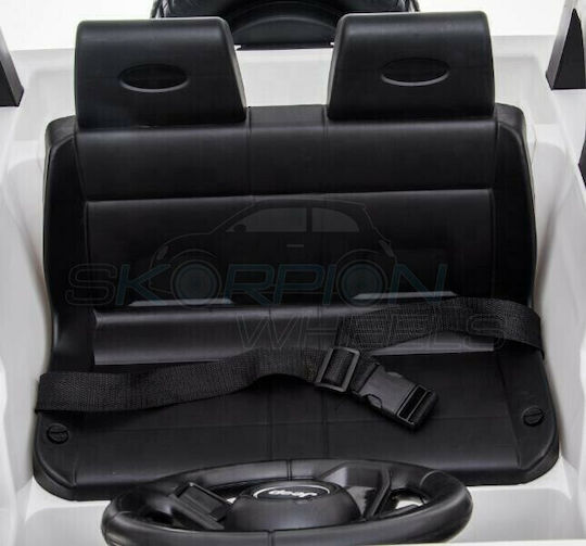 Wrangler Rubicon Μονοθέσιο με Τηλεκοντρόλ Licensed 12 Volt Λευκό
