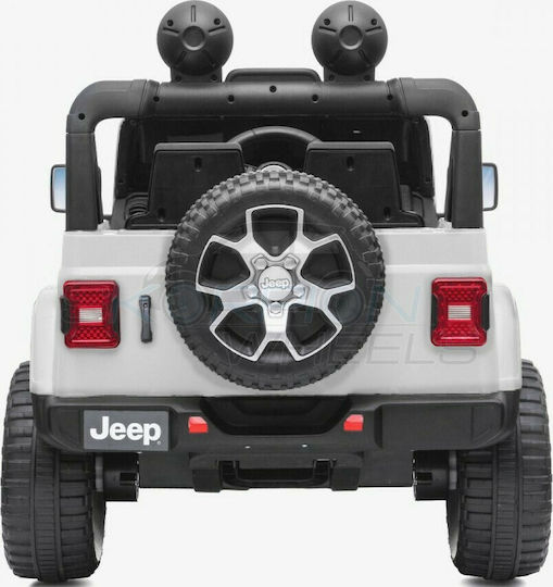 Wrangler Rubicon Μονοθέσιο με Τηλεκοντρόλ Licensed 12 Volt Λευκό
