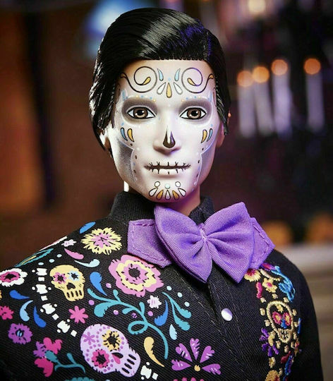 Barbie Signature 2021 Dia De Los Muertos Collectible Boy Doll Ken for 6+ years old+ Years
