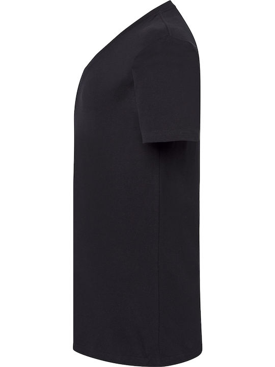 JHK TSUAPICO-BK Men's Promotional T-Shirt Short Sleeve in Black Color