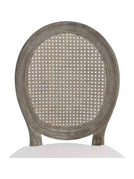 Scaune Sala de mese Cremă 4buc 50x56x95.5buc