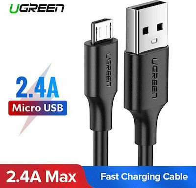 Ugreen Regulär USB 2.0 auf Micro-USB-Kabel Weiß 1m (60141) 1Stück