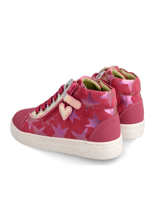 Kids Sneakers High Anatomic Fuchsia