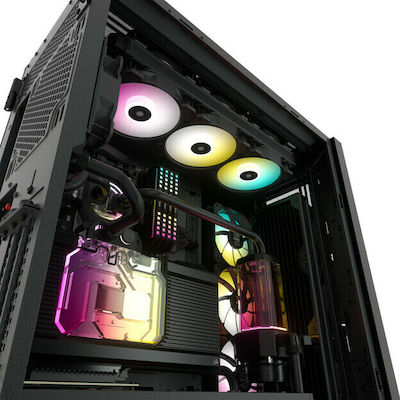 Corsair iCUE 7000X RGB Gaming Full Tower Computer Case with Window Panel Black