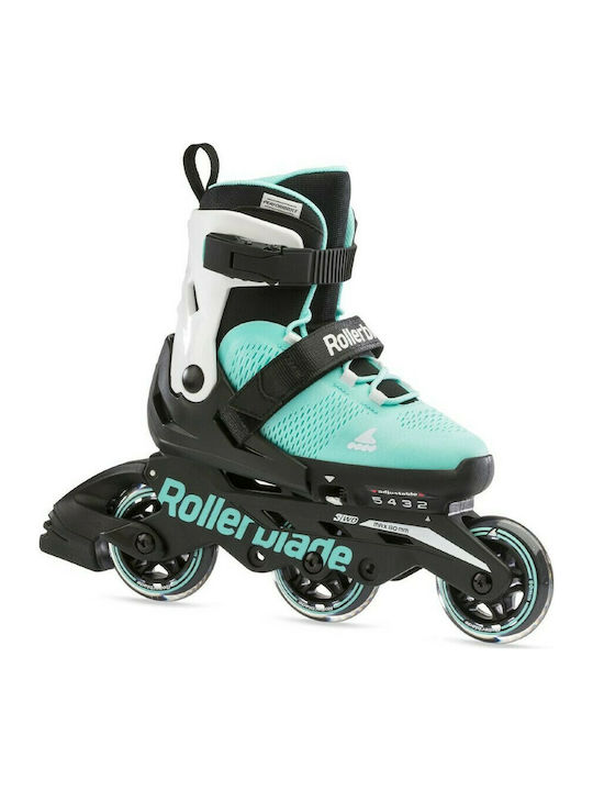 Rollerblade Microblade 3WD 2021 Kids Adjustable Inline Rollers Blue