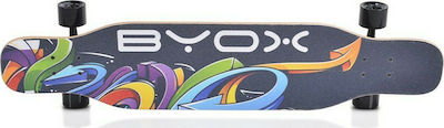 Byox Dancing Style Graffiti Complete Longboard Multicolour