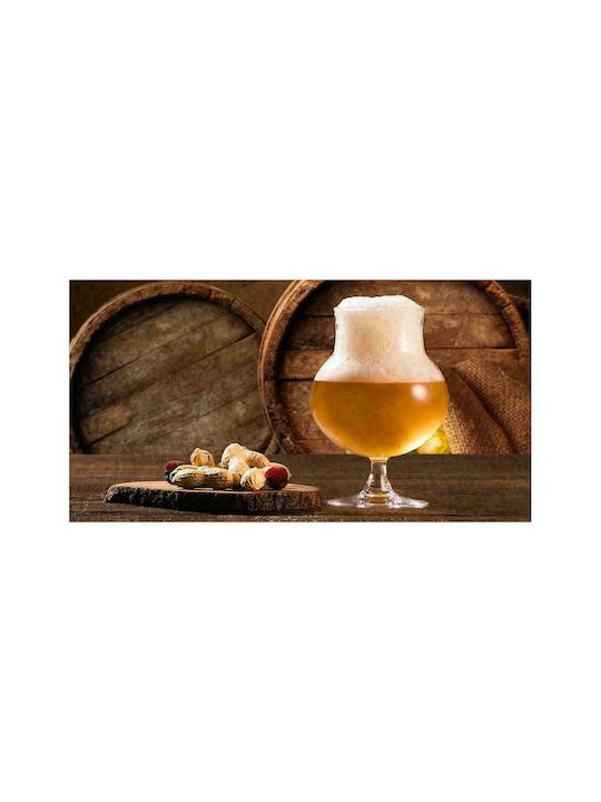 Espiel Craft Belgian Glas Bier, μπίρας aus Glas Kelch 495ml