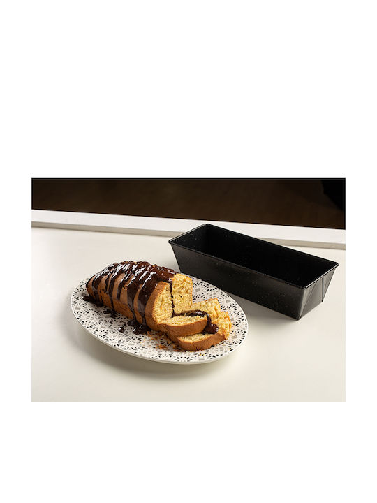 Nava Non-stick Aluminum Cake Baking Pan Nature Black 30x11x7.5cm