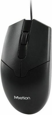 Meetion M360 Wired Mouse Black