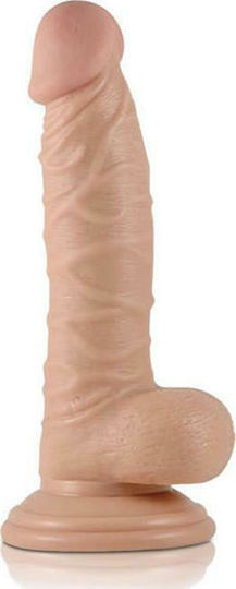 Lovetoy Ρεαλιστικό Dildo με Όρχεις και Βεντούζα Flesh 19cm