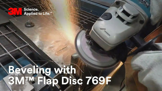 3M Flap Disc 769F Grinding Disc Metal 115mm P120