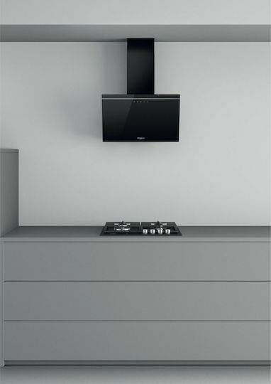 Whirlpool Каминен аспиратор 59.8см Черен