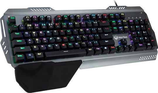 Meetion MK20 Gaming Mechanical Keyboard with Custom switches and RGB lighting (English US) Gray